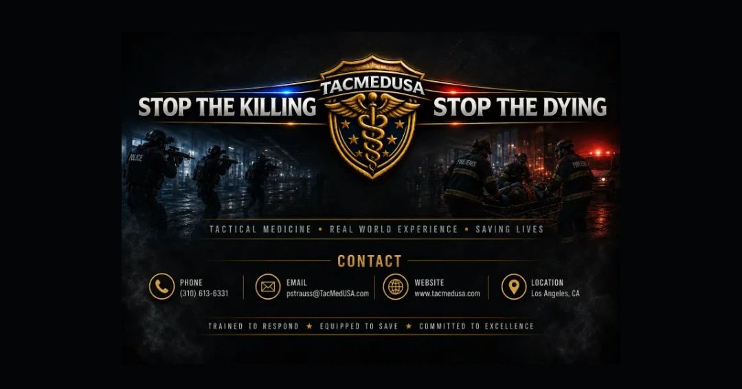 TacMed USA — Stop the Killing, Stop the Dying